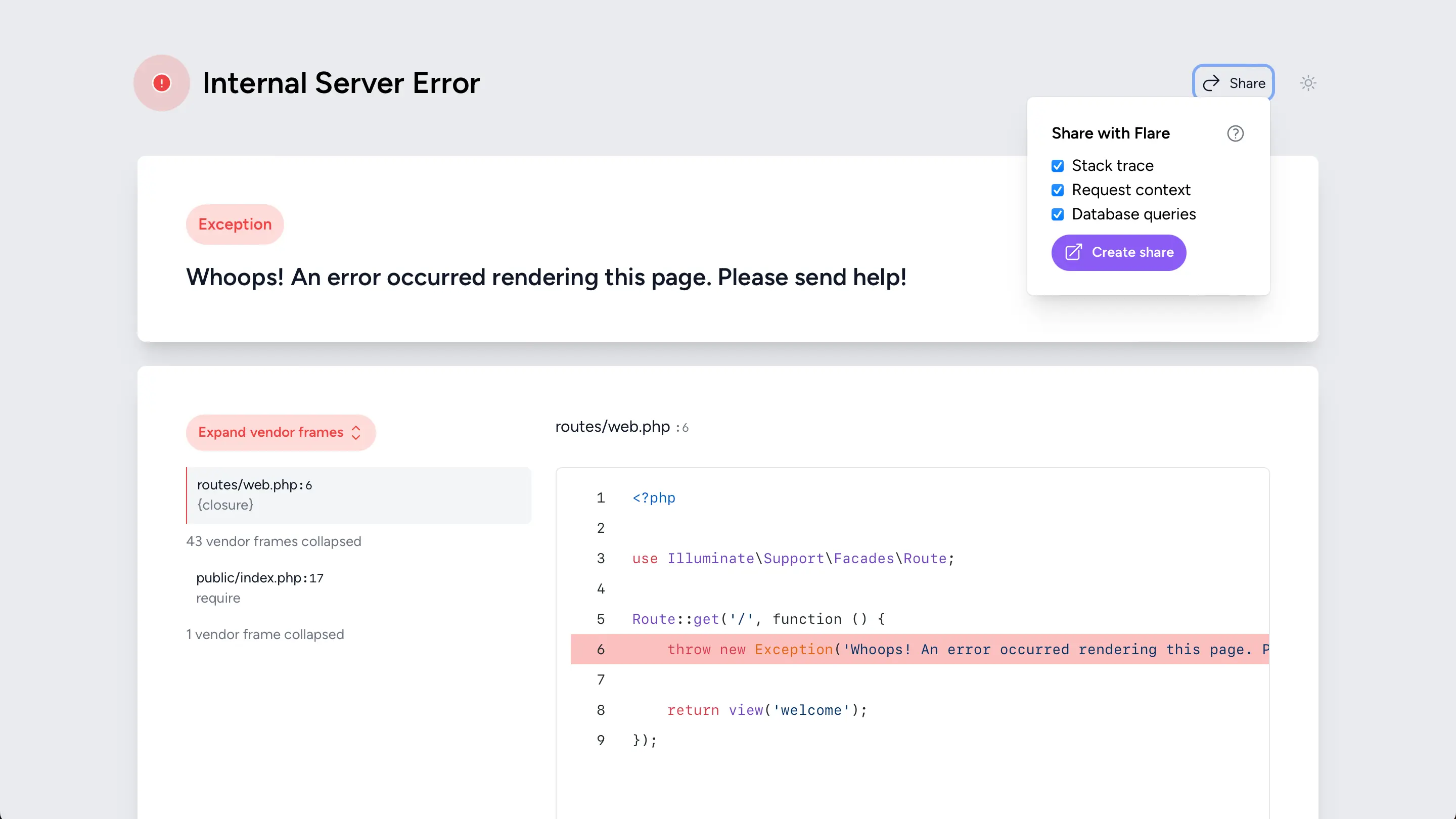 Screenshot of the second iteration